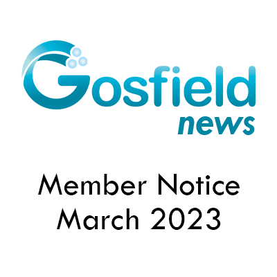 Member Notice - March 2023