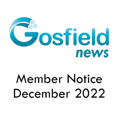 Member Notice - December 2022